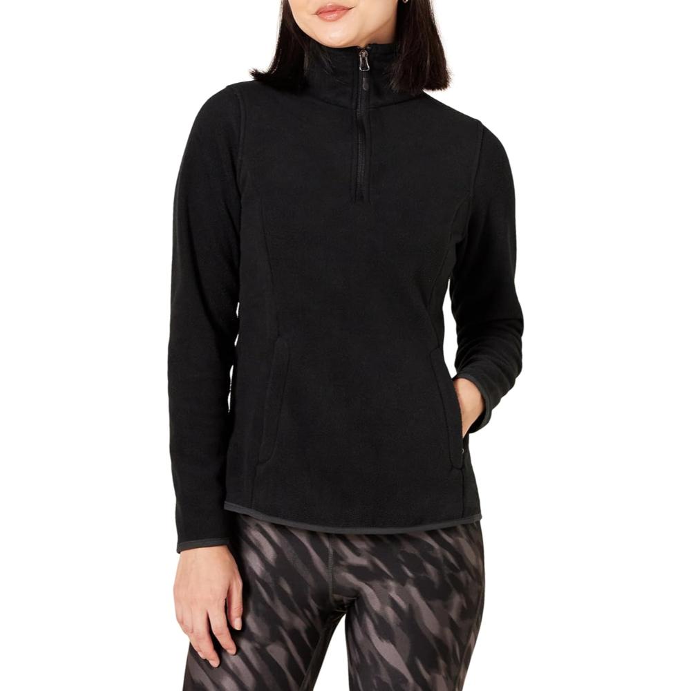 Amazon Essentials Women's Quarter-Zip Polar Fleece Jacket (Various Colors and Sizes)