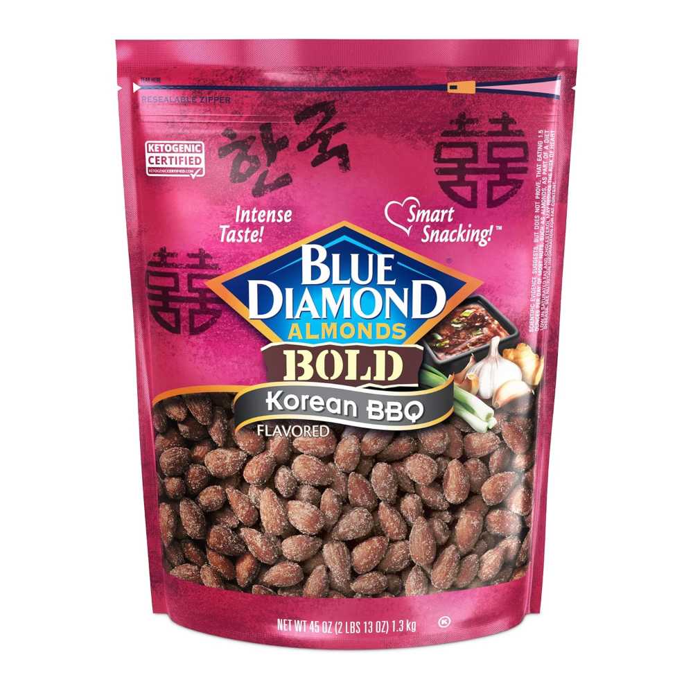 Blue Diamond Almonds BOLD Korean BBQ, 45 oz.