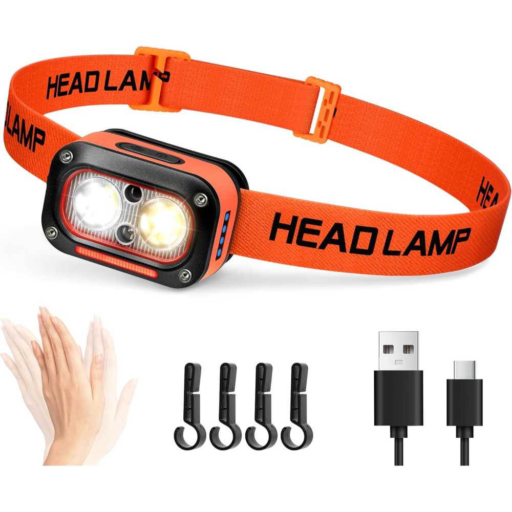 Darkbeam USB-C Rechargeable Headlamp