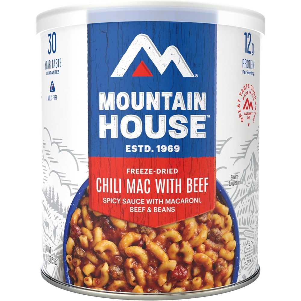 Mountain House Chili Mac w/ Beef #10 Can