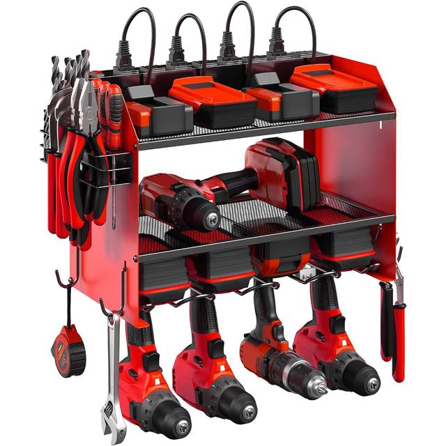 CCCEI Modular Power Tool Organizer w/ Charging Station