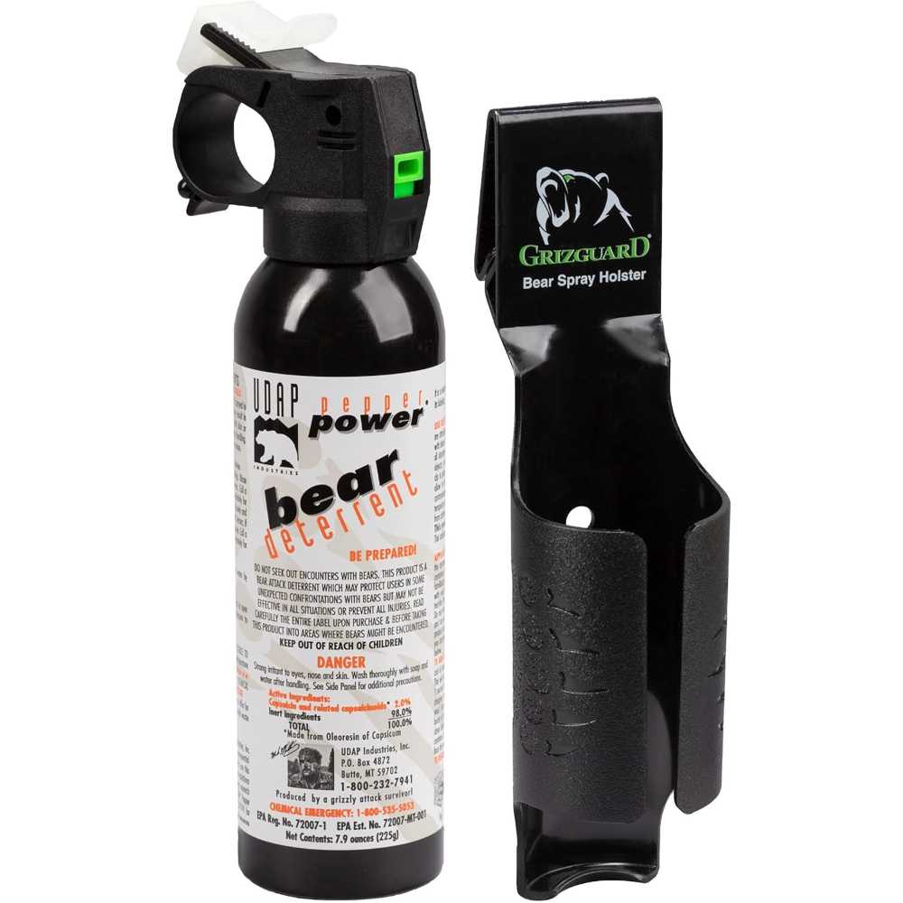 UDAP Bear Spray w/ Griz Guard Holster