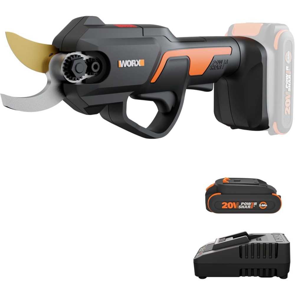 Worx NITRO 20V Pruning Shear/Lopper w/ Battery & Charger
