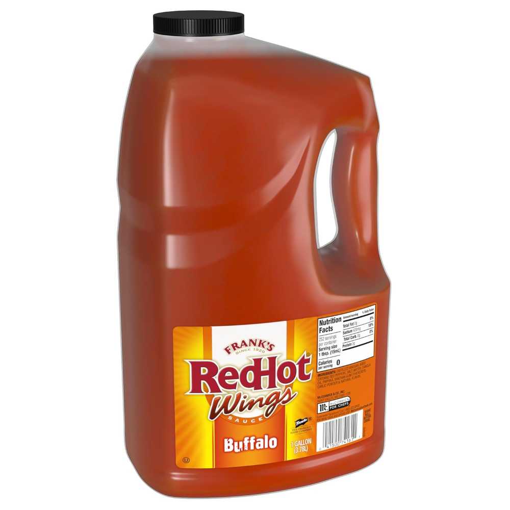 Frank's RedHot Original Buffalo Wings Sauce, 1 Gallon