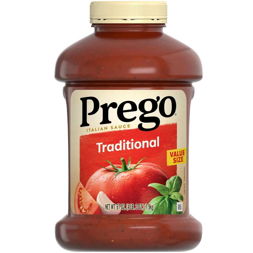 Prego Traditional Pasta Sauce, 67 oz.