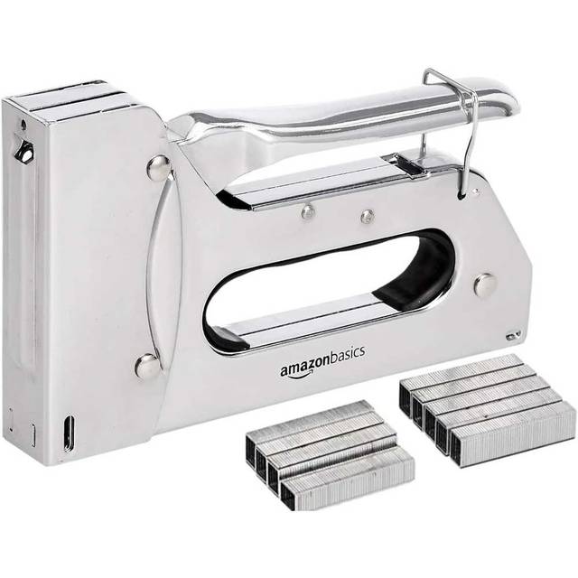 Amazon Basics Staple Gun w/ 1000 Staples