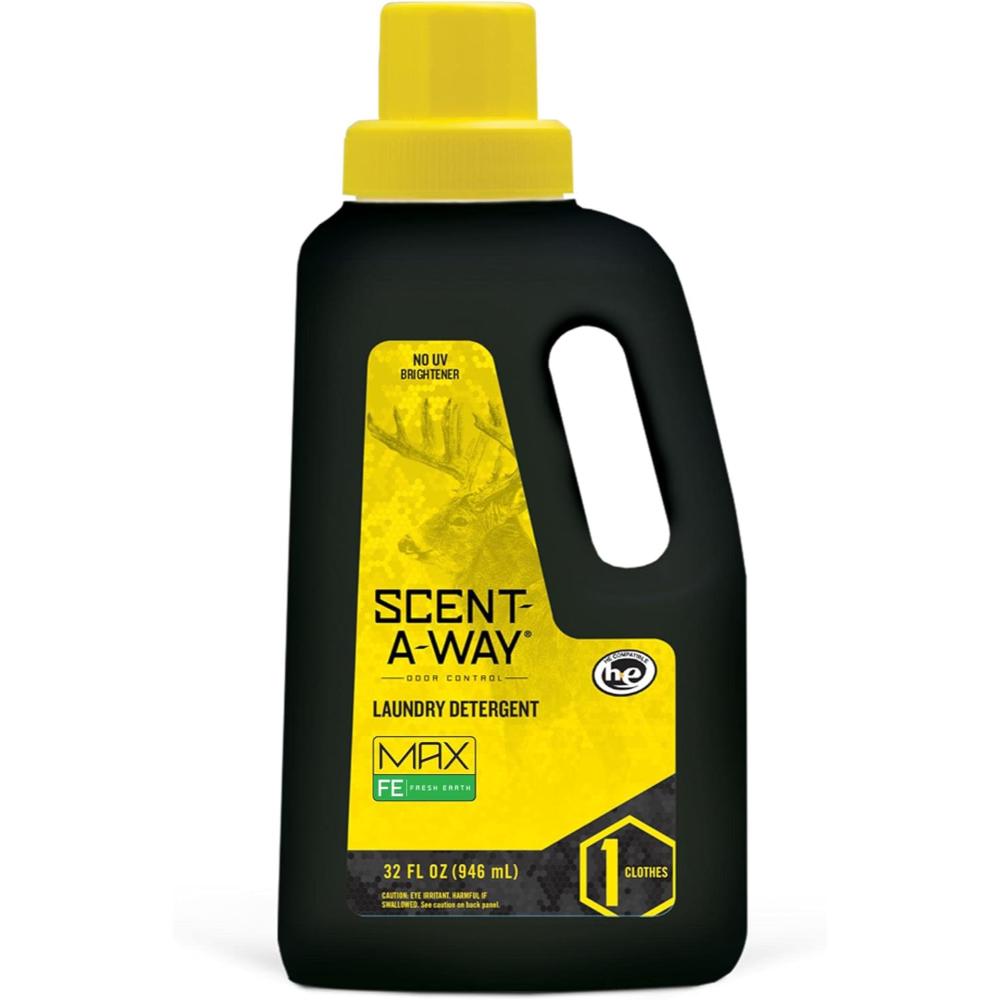 Hunters Specialties Scent-A-Way MAX Fresh Earth Detergent, 32 oz.