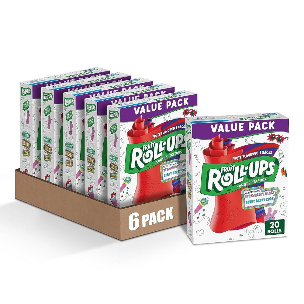 120-Pack Fruit Roll-Ups