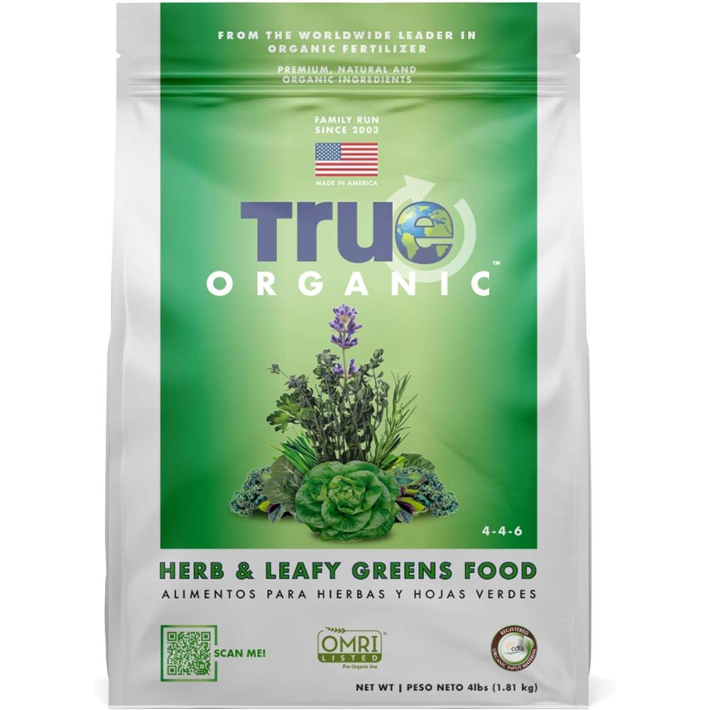 True Organic Herb & Leafy Greens Granular Fertilizer, 4 lbs.