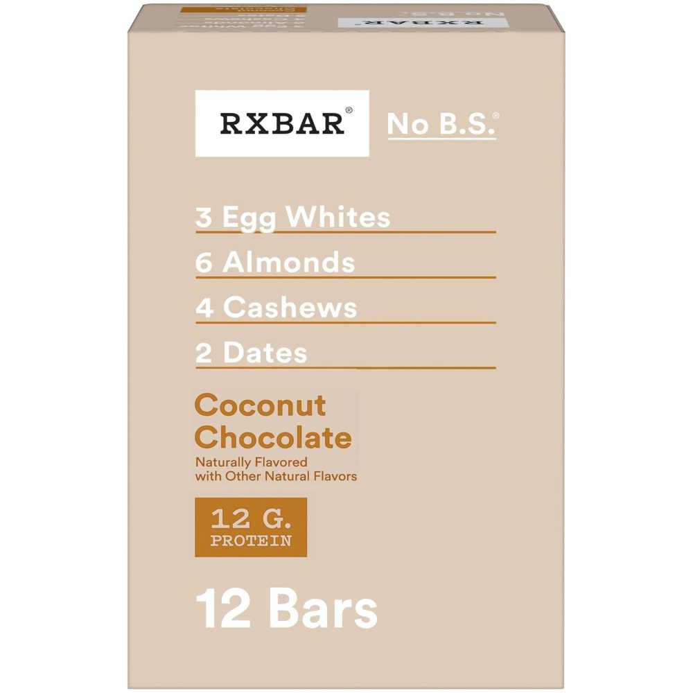 12-Pack RXBAR Protein Bars (Coconut Chocolate)