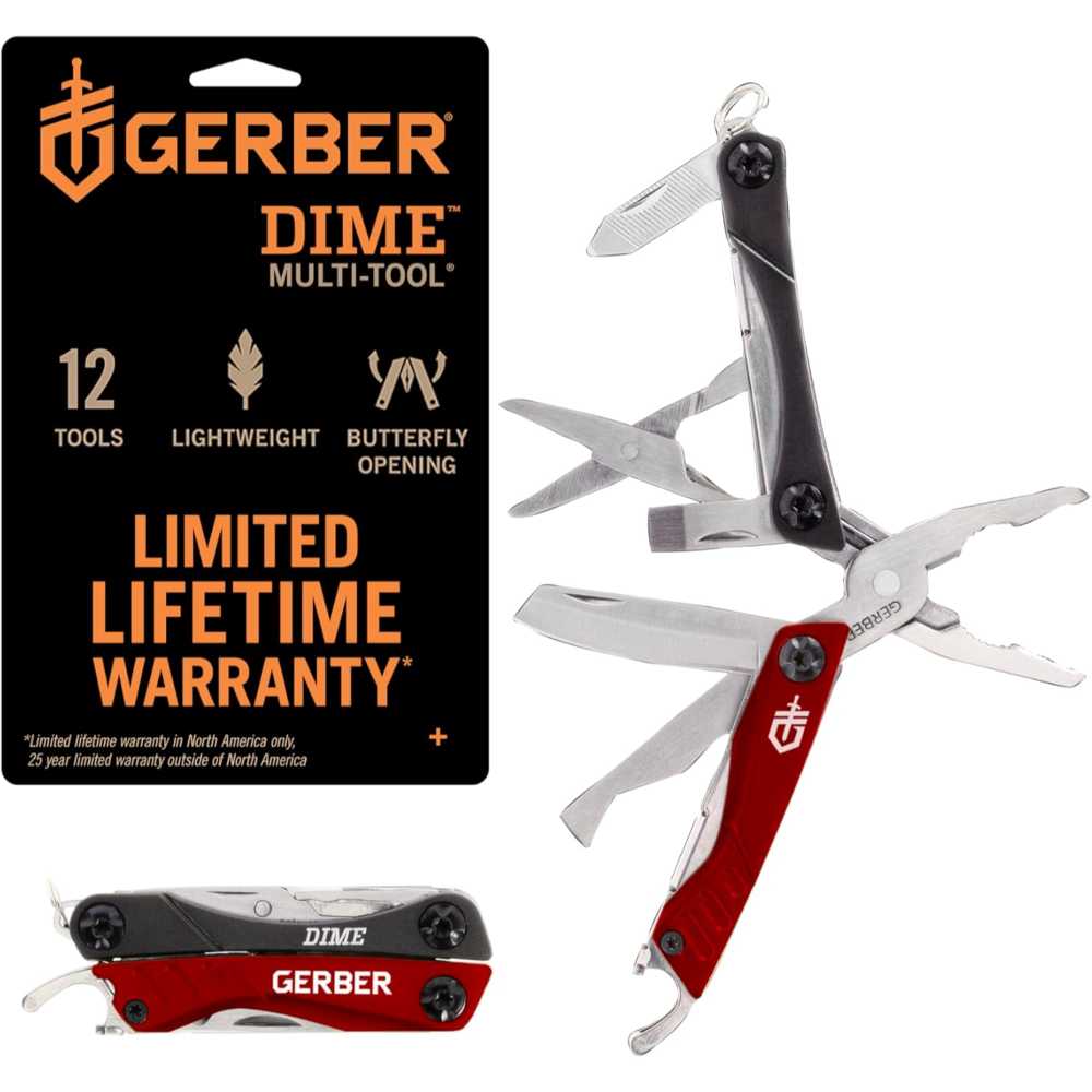 Gerber Dime 12-in-1 Mini Multi-Tool
