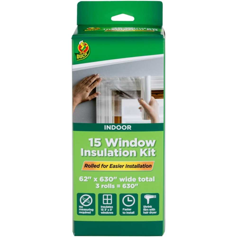 Duck Brand 15-Window Insulation Kit