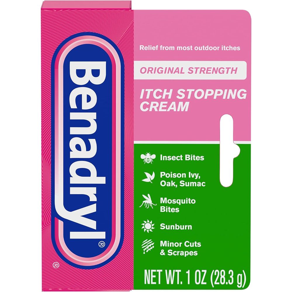 Benadryl Original Strength Anti-Itch Cream, 1 oz.