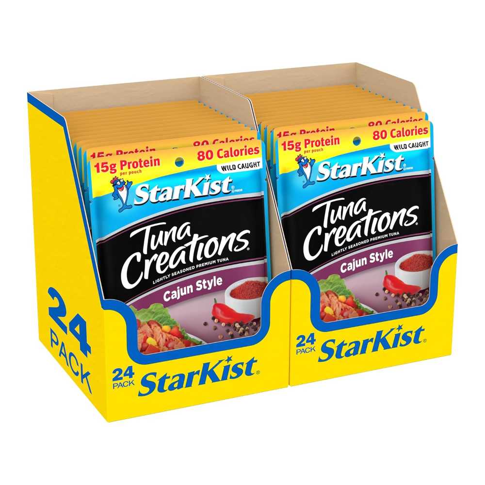 24-Pack StarKist Tuna Creations Cajun Style, 2.6 oz. ($0.70 Each)