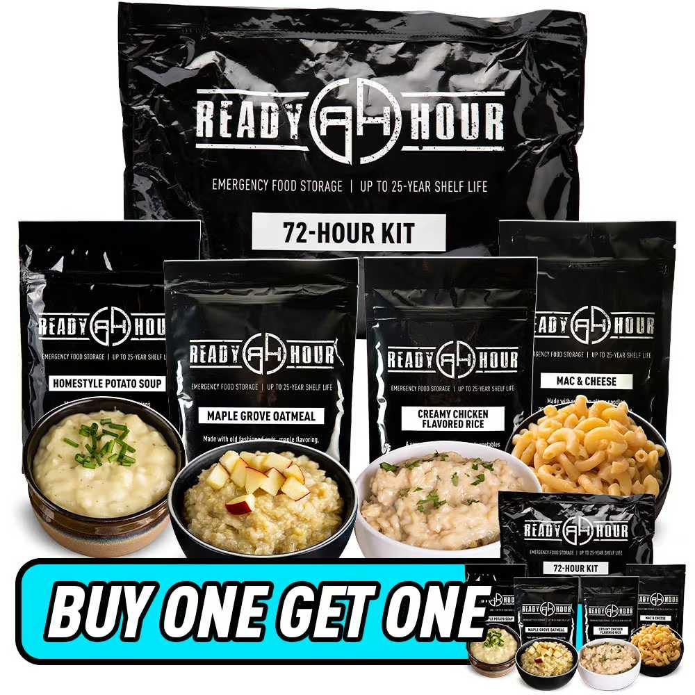 BOGO: 72-Hour Food Kit (2,000+ calories/day)