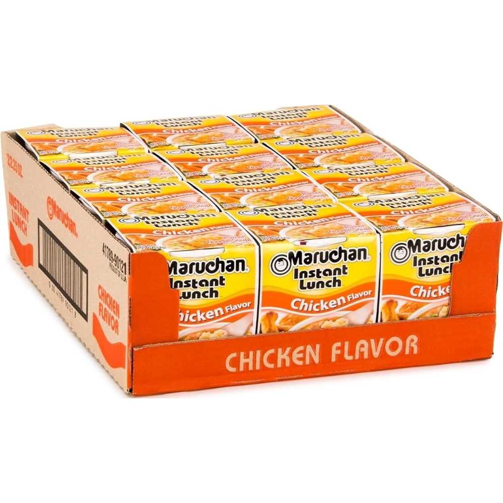 12-Pack Maruchan Instant Ramen Cups, 2.25 oz. (Chicken)
