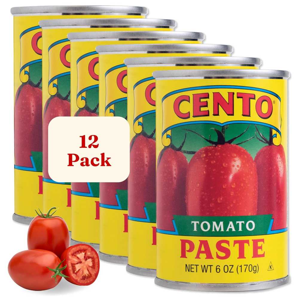 12-Pack Cento Canned Tomato Paste, 6 oz.