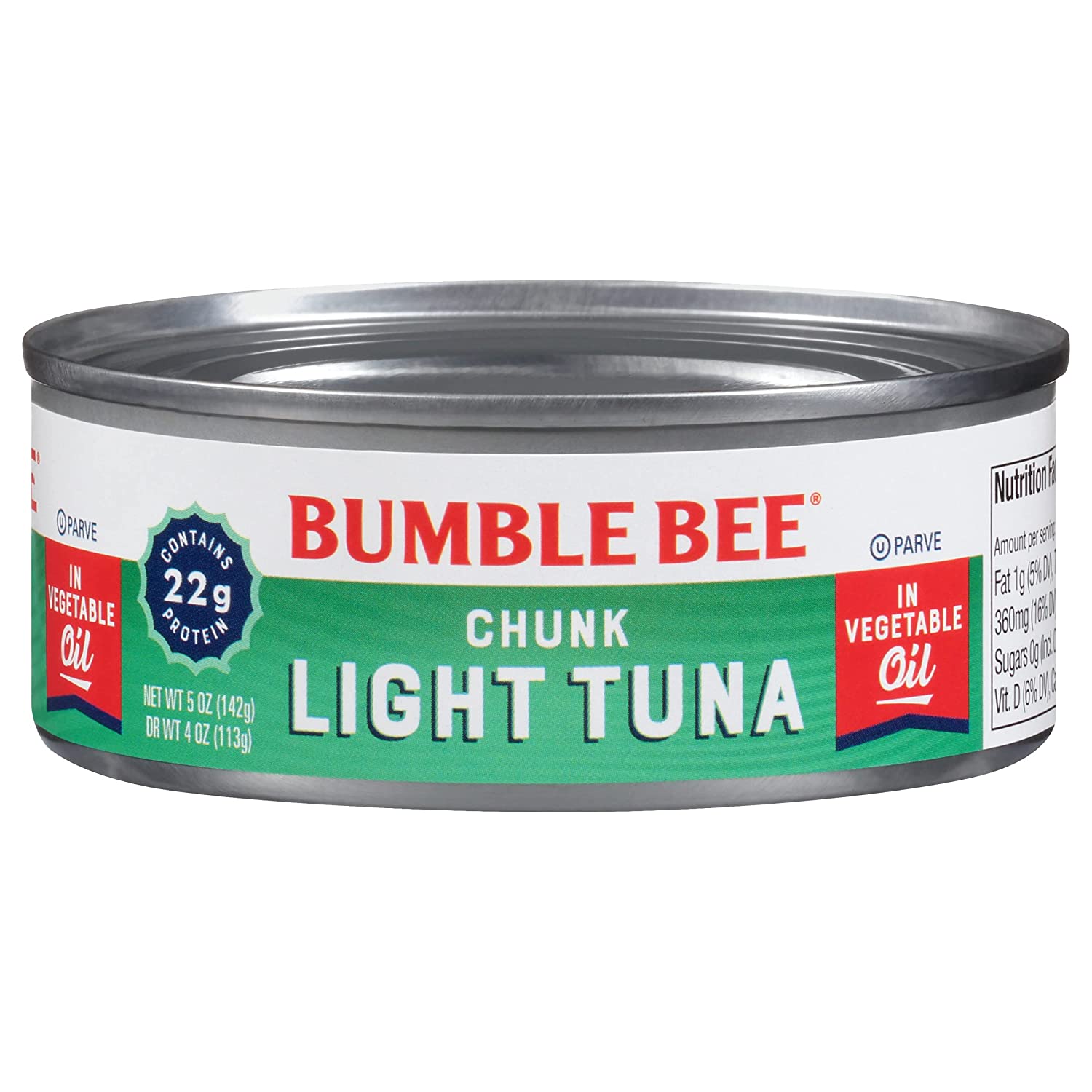 48-Pack Bumble Bee Chunk Light Tuna in Oil, 5 oz.