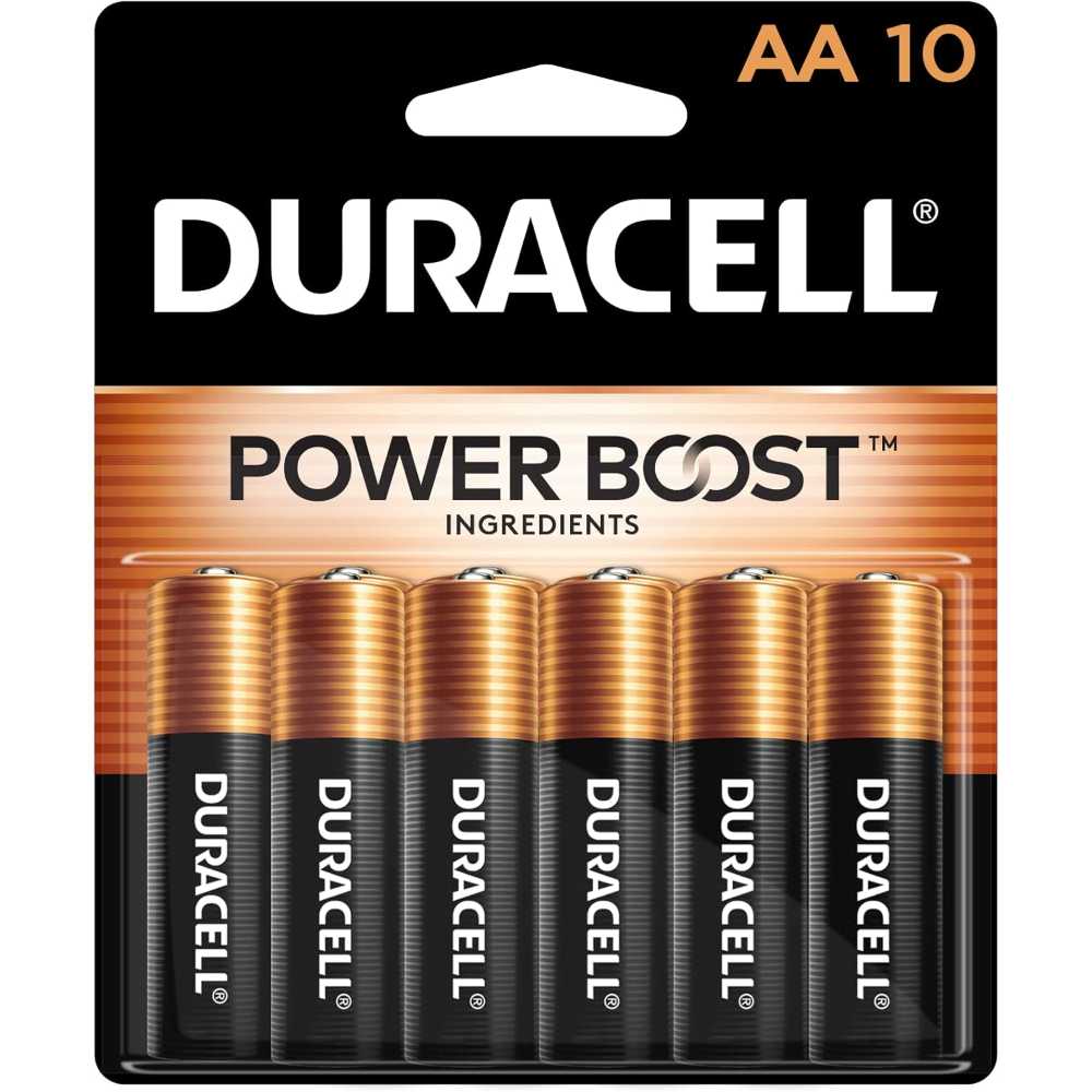 10-Pack Duracell Power Boost AA Batteries