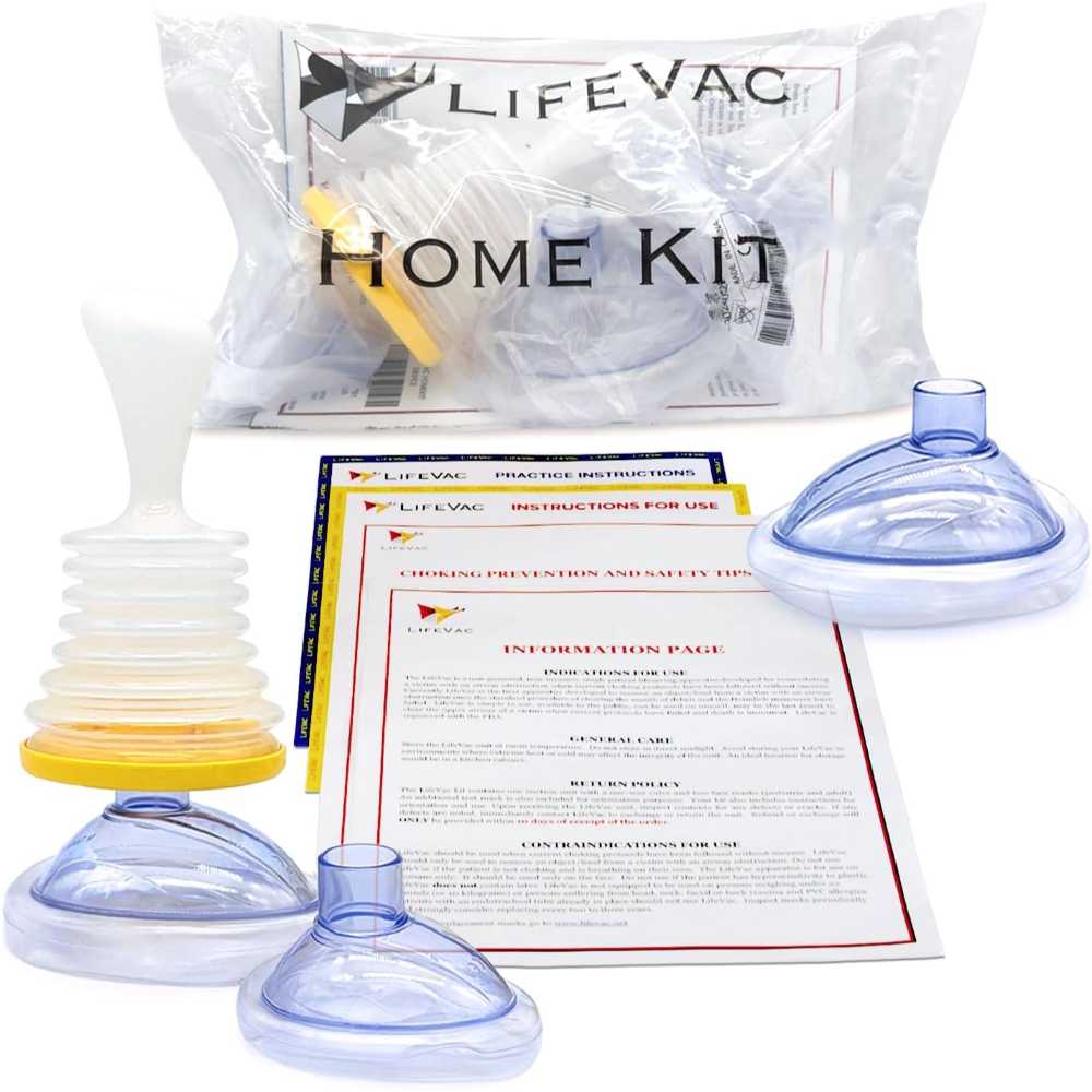 LifeVac Airway Rescue Device Home Kit