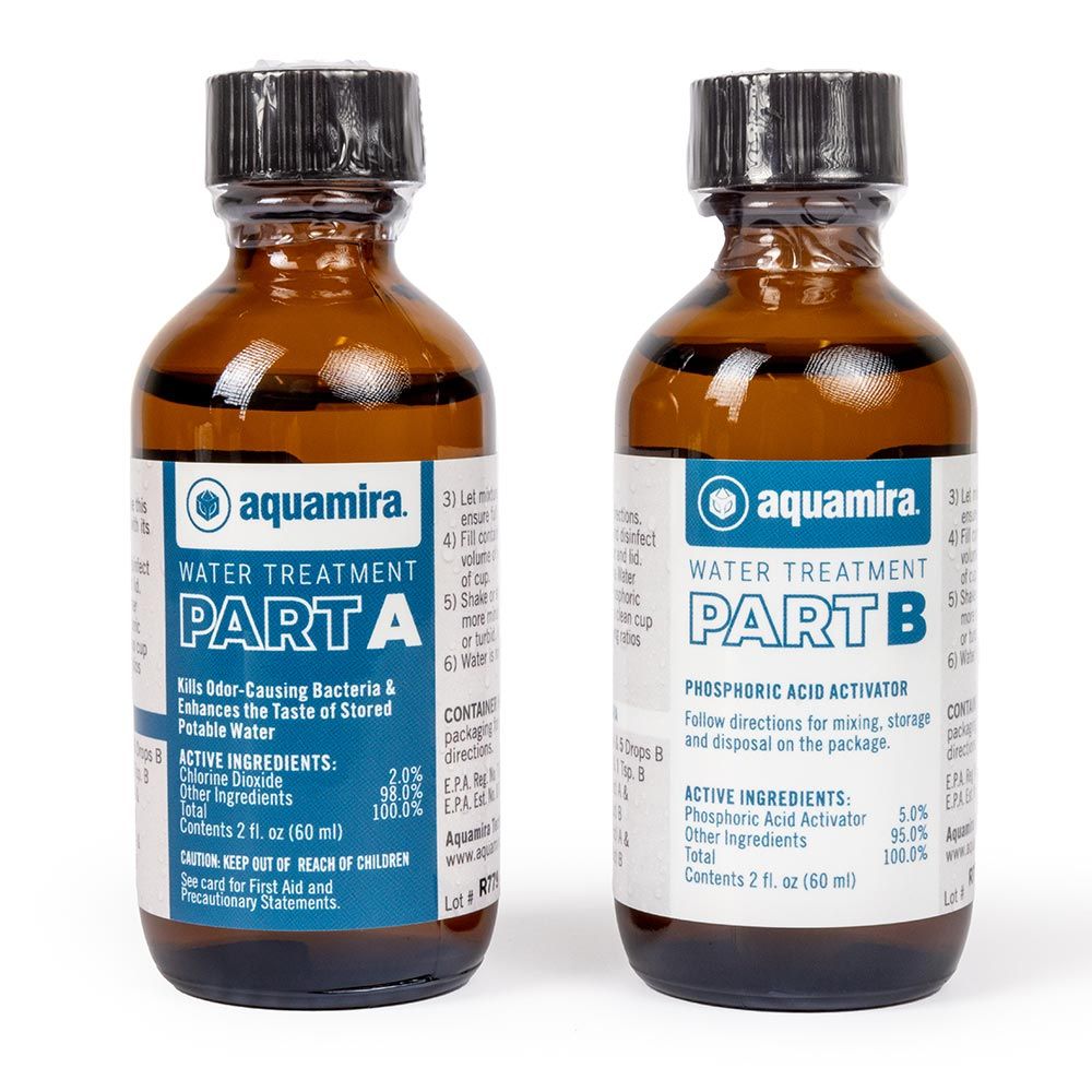 Aquamira Chlorine Dioxide Water Treatment