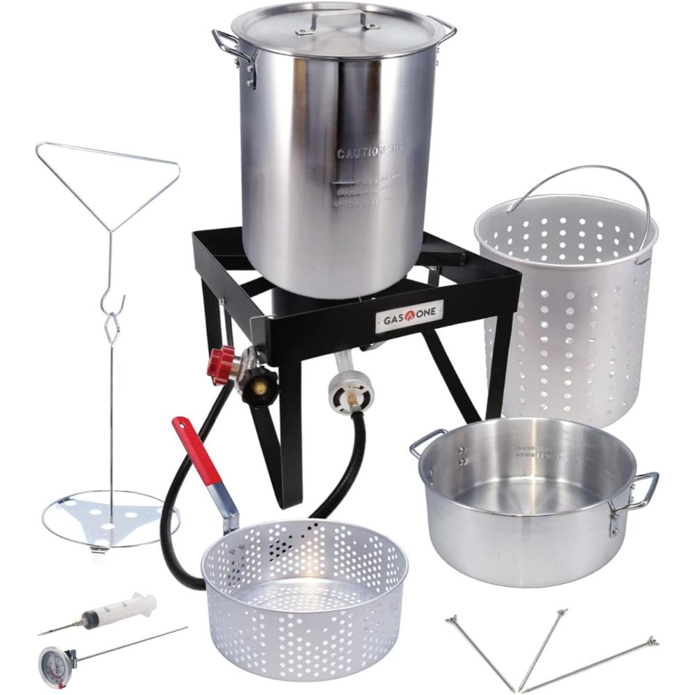 Gas One Turkey Fryer Propane Burner Complete Kit