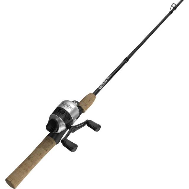 Zebco 33 Cork Reel and Fishing Rod Combo