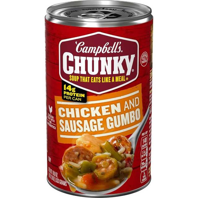Campbell's Chunky Chicken & Sausage Gumbo, 18.8 oz.