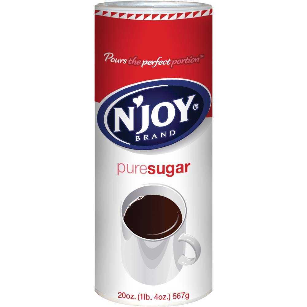 N'joy Sugar Canister, 20 oz.