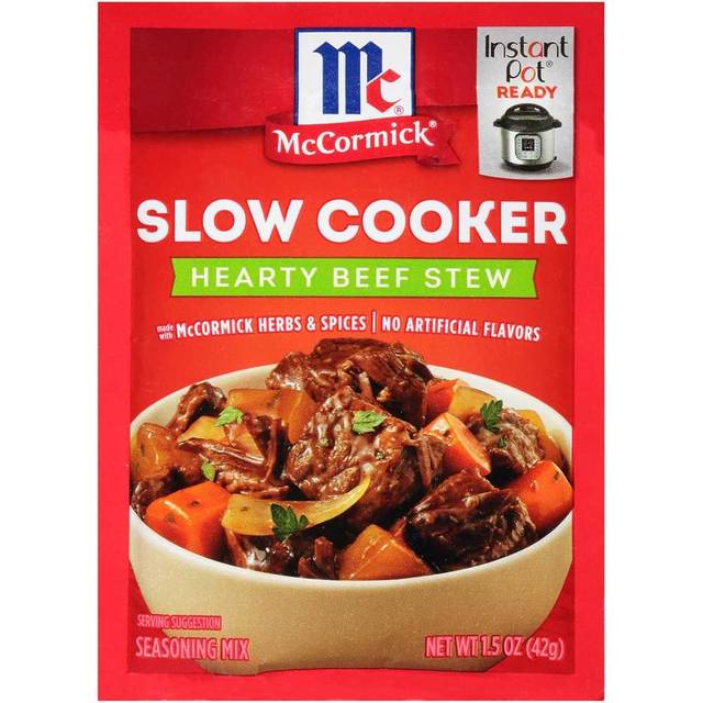 12-Pack McCormick Slow Cooker Hearty Beef Stew Seasoning Mix, 1.5 oz.