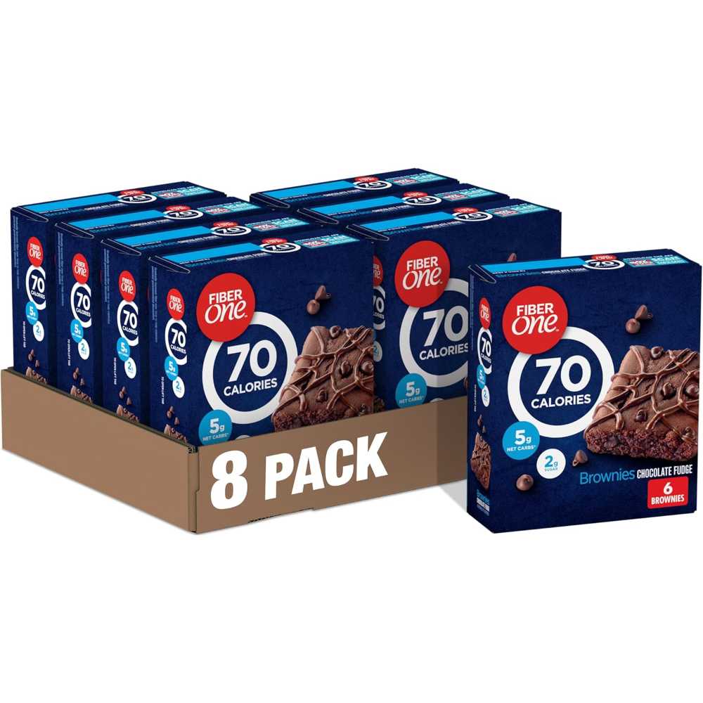 48-Pack Fiber One 70 Calorie Brownies