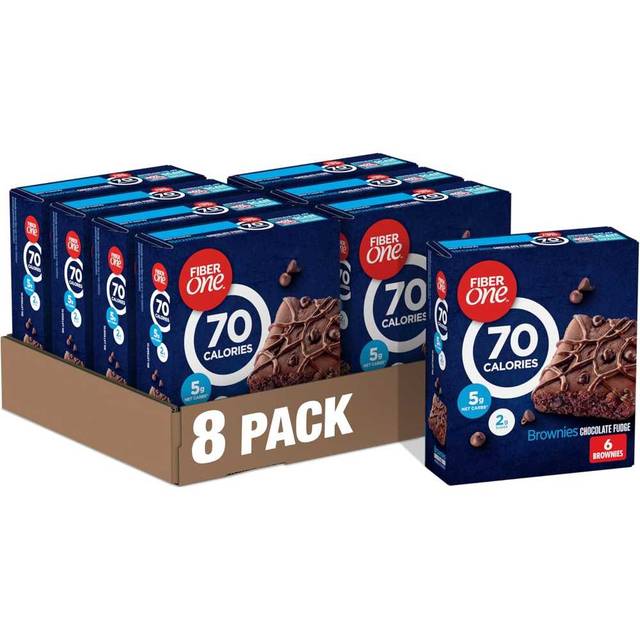 48-Pack Fiber One 70 Calorie Brownies
