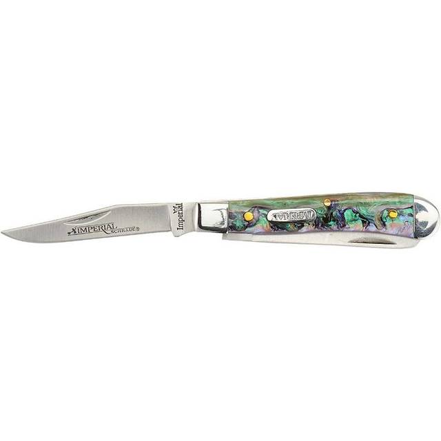Schrade Imperial Small Trapper 2-Blade Stainless Steel Folding Pocket Knife