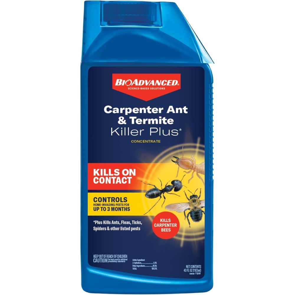 BioAdvanced Carpenter Ant & Termite Killer Plus Concentrate, 40 oz.