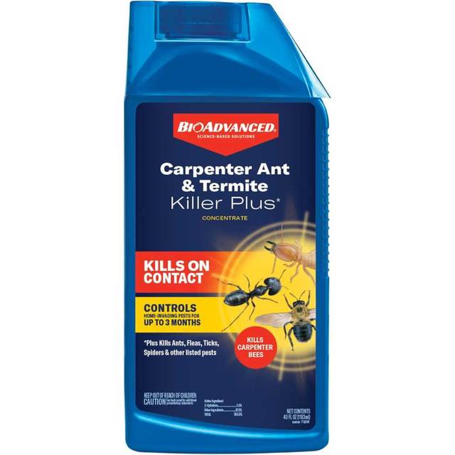 BioAdvanced Carpenter Ant & Termite Killer Plus Concentrate, 40 oz.
