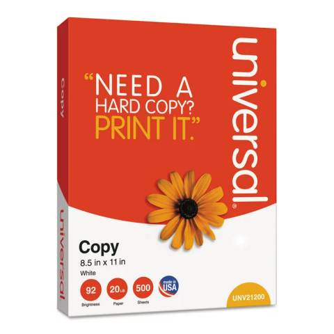 5000-Sheets Universal Copy Printer Paper (8.5" x 11")