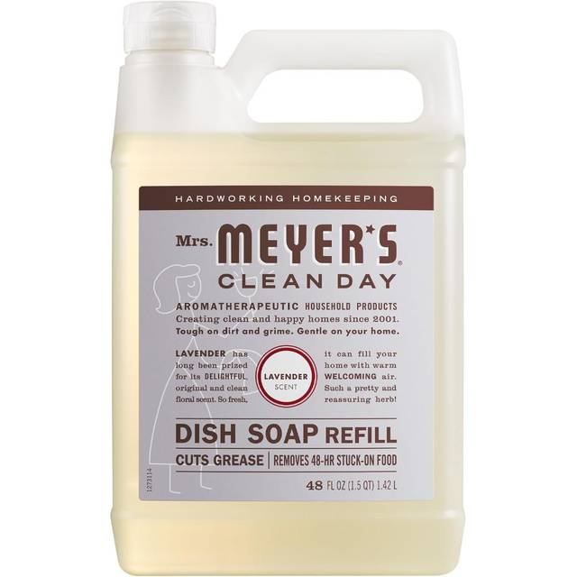 Mrs. Meyer's Clean Day Liquid Dish Soap Refill, 48 oz. (Lavender)