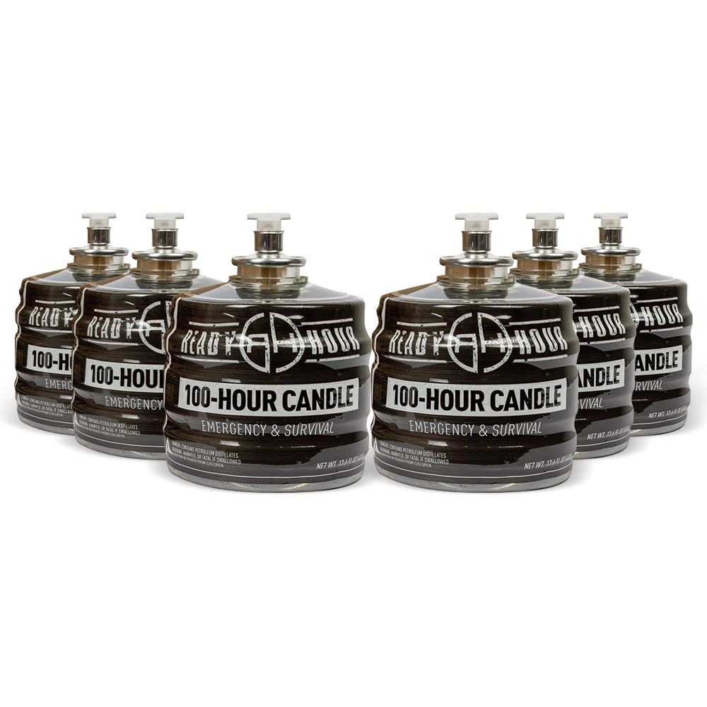 6-Pack Ready Hour 100-Hour Candle