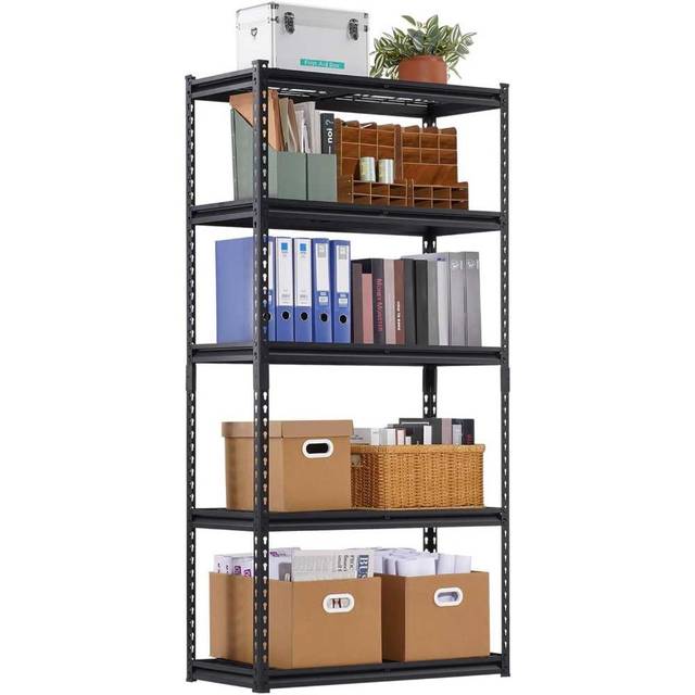 VEVOR 5-Tier 2000 lb. Heavy Duty Shelving Unit (72" x 36" x 16")