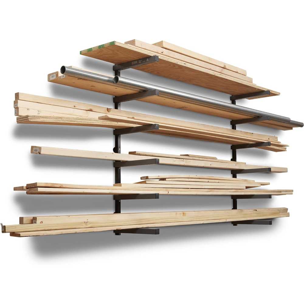 Bora 6-Level Lumber Organizer and Storage Rack