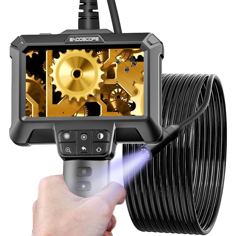 Prime Members: Winwend 16.5' Endoscope Camera w/ 4.3" LCD Screen