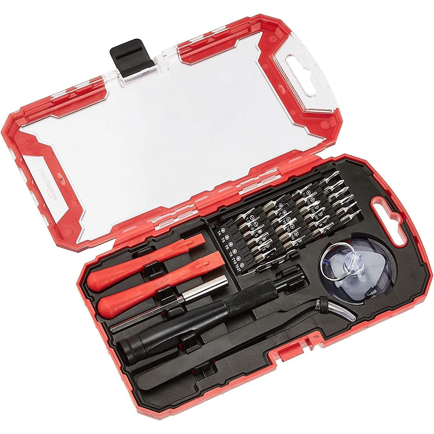 32-Piece Amazon Basics Electronics Repair Set