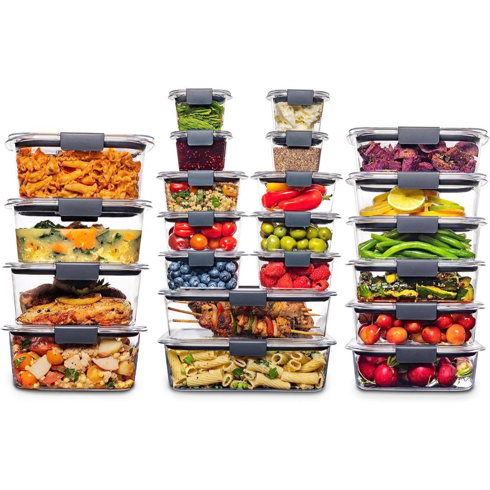 22-Container Rubbermaid Brilliance Food Storage Set