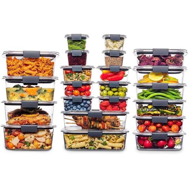 22-Container Rubbermaid Brilliance Food Storage Set