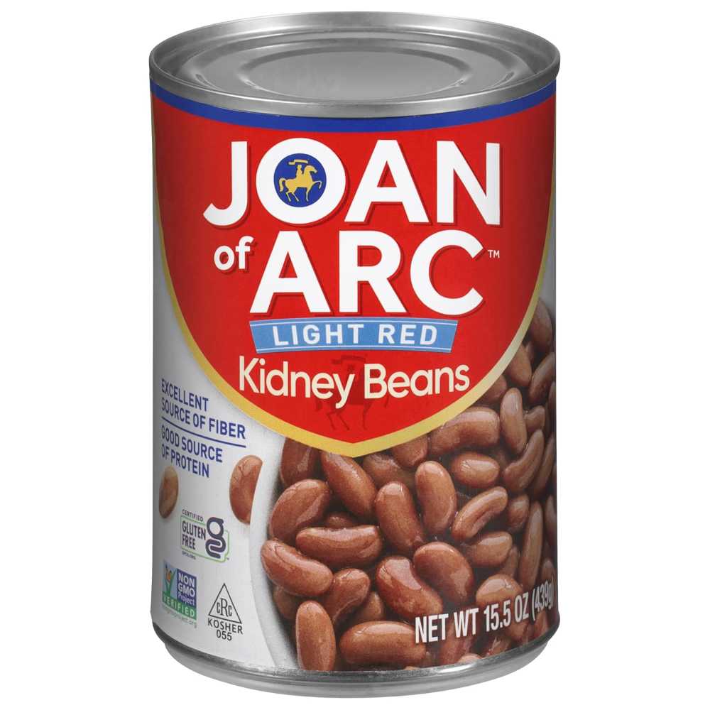 12-Pack Joan of Arc Light Red Kidney Beans, 15.5 oz.