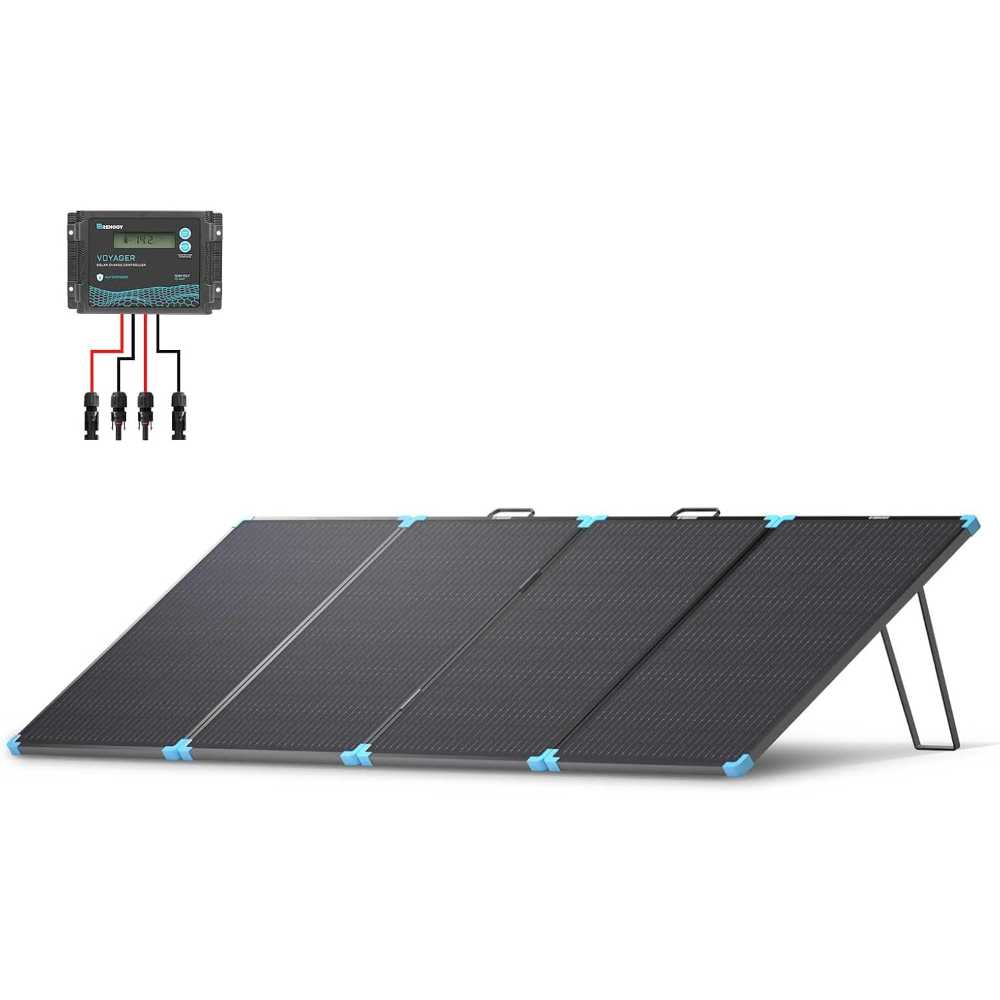 Renogy 220W Portable Solar Suitcase w/ Waterproof 20A Charger Controller