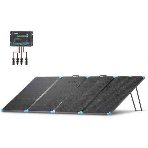 Renogy 220W Portable Solar Suitcase w/ Waterproof 20A Charger Controller