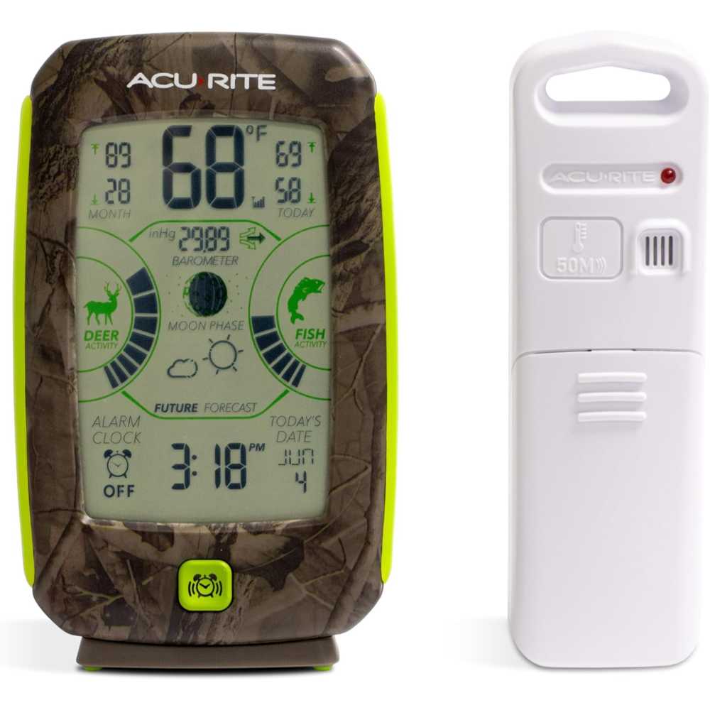 AcuRite Sportsman’s Weather Station w/ Hunting & Fishing Activity Meter