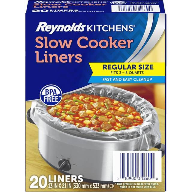 20-Pack Reynolds Kitchens Slow Cooker Liners (Regular Size, 3-8 qt.)