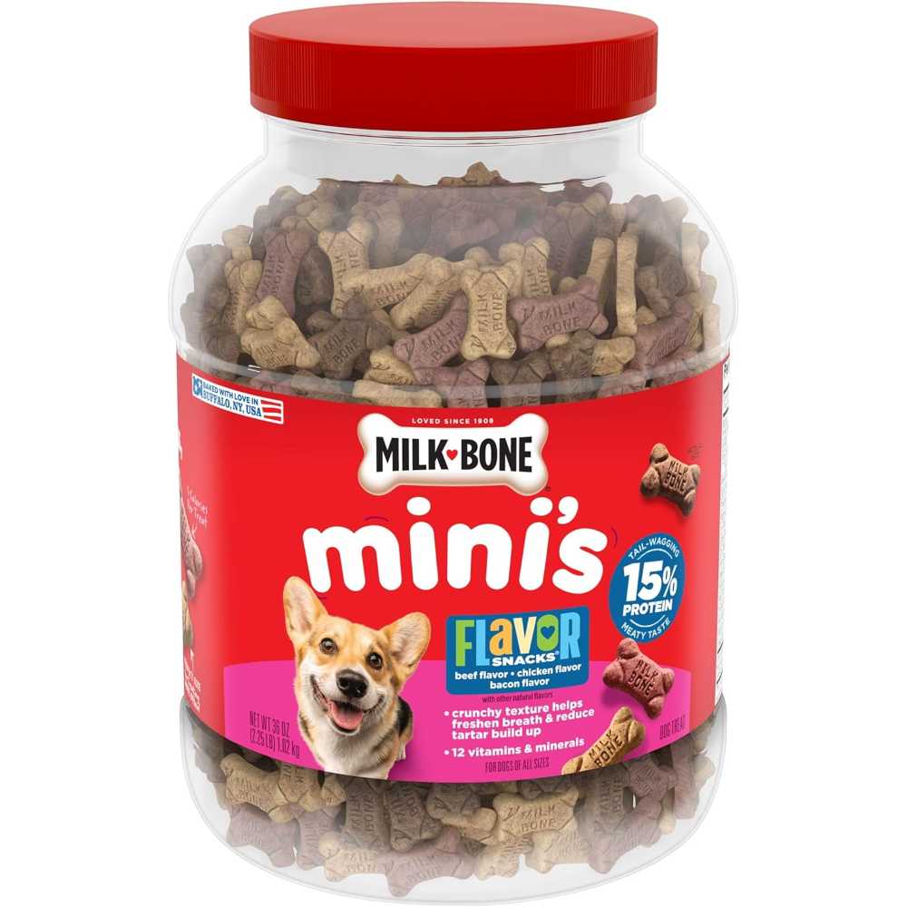 Milk-Bone Mini’s Dog Biscuits, 36 oz.